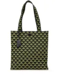 Prada Pre-Owned 2013-2025 Jacquard Triangolo Symbole Shopping tote bag - Green