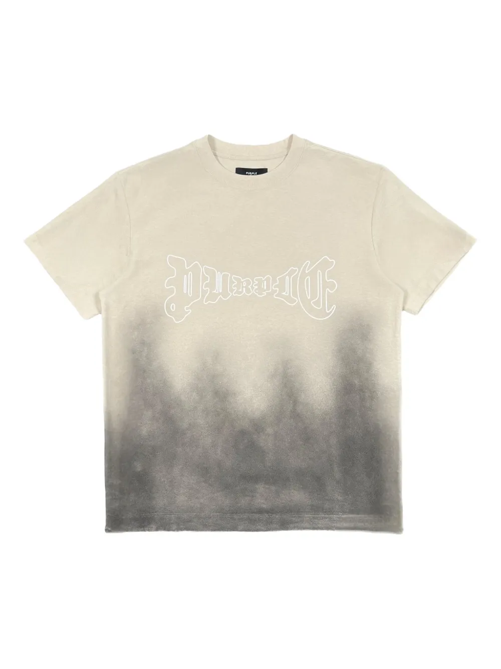 Purple Brand T-shirt met grafische print Groen