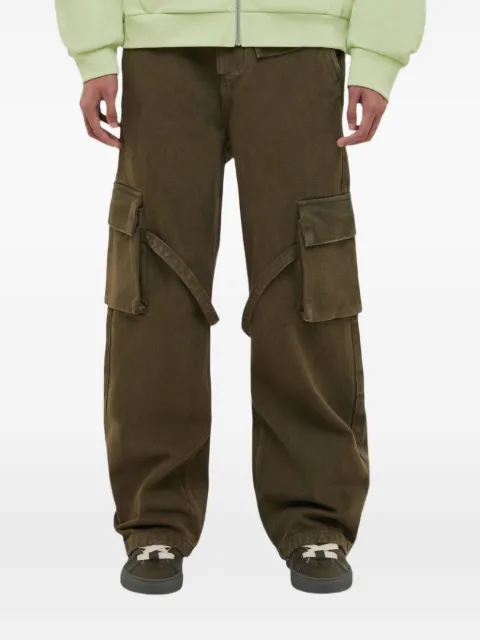 FLÂNEUR cargo cotton trousers