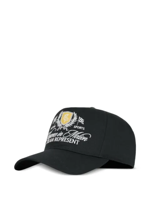 Represent embroidered snapback cap