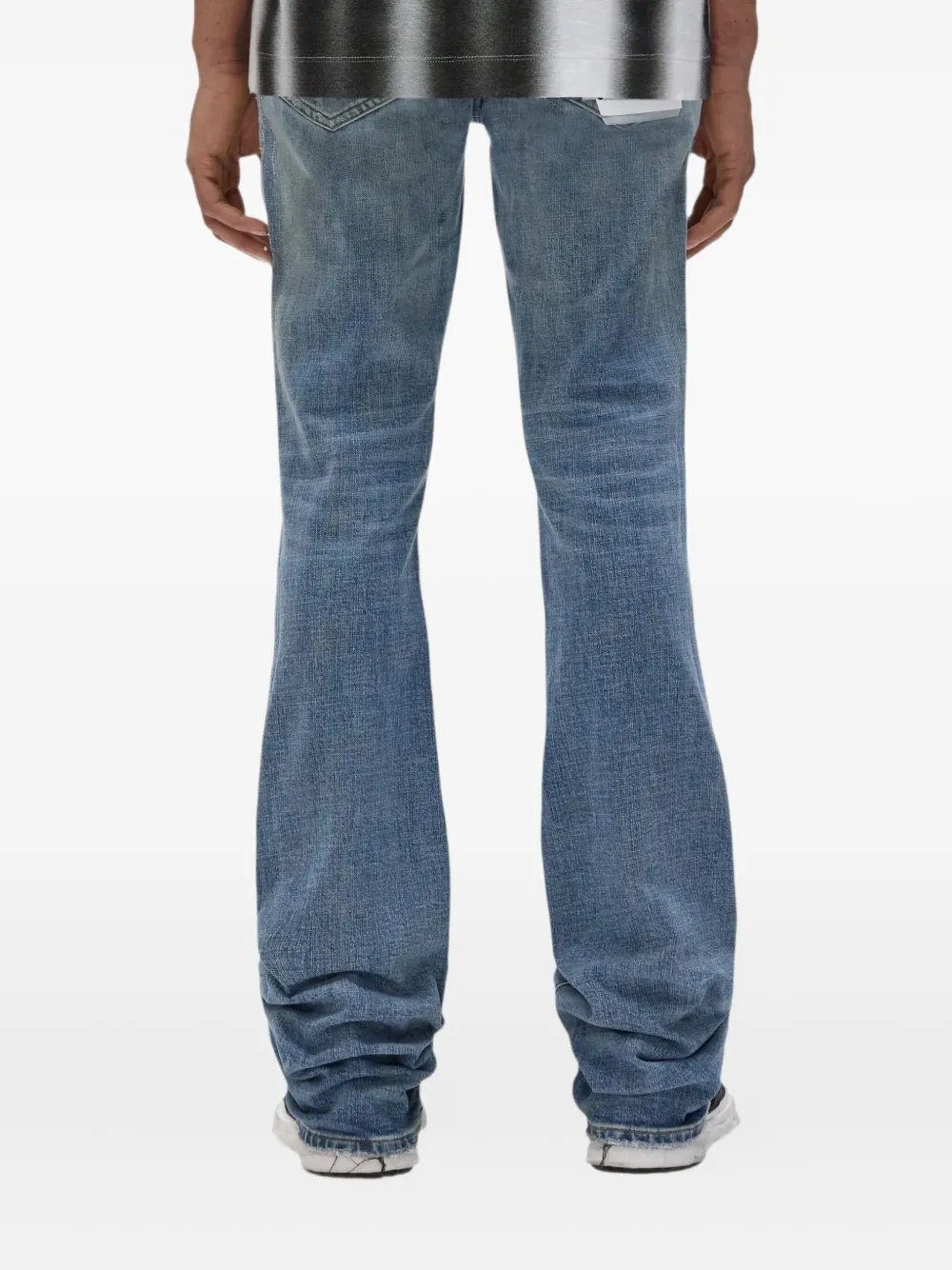 Purple Brand Jeans van katoenblend Blauw