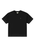 BLDG4 faux pearl-embellished T-shirt - Black