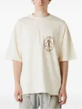 UNTITLED ARTWORKS Pilgrim graphic T-shirt - Neutrals