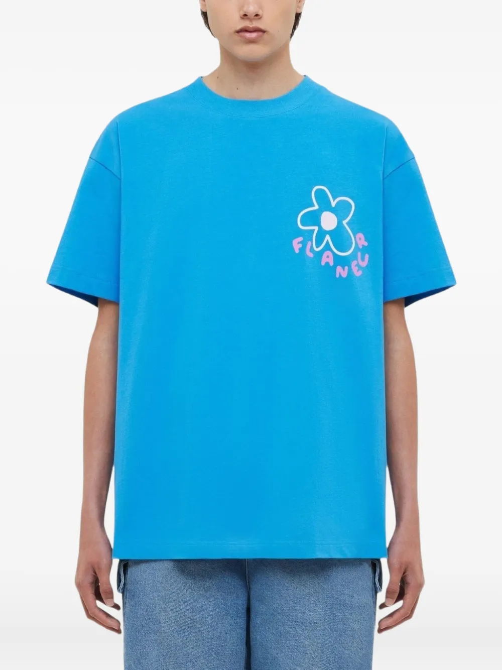 Blossom print T-shirt