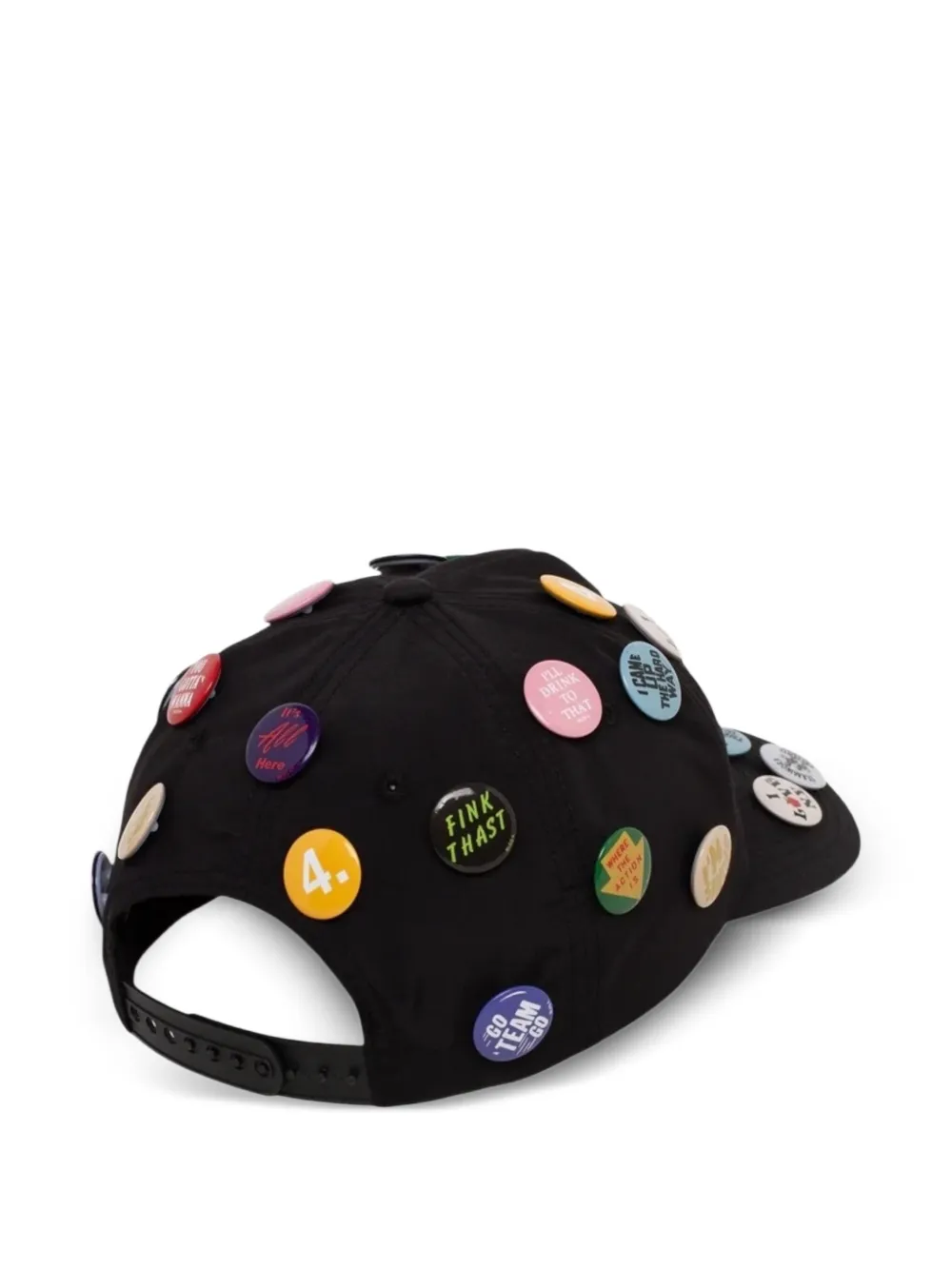BLDG4 numbered pin-embellished baseball cap | Image 2