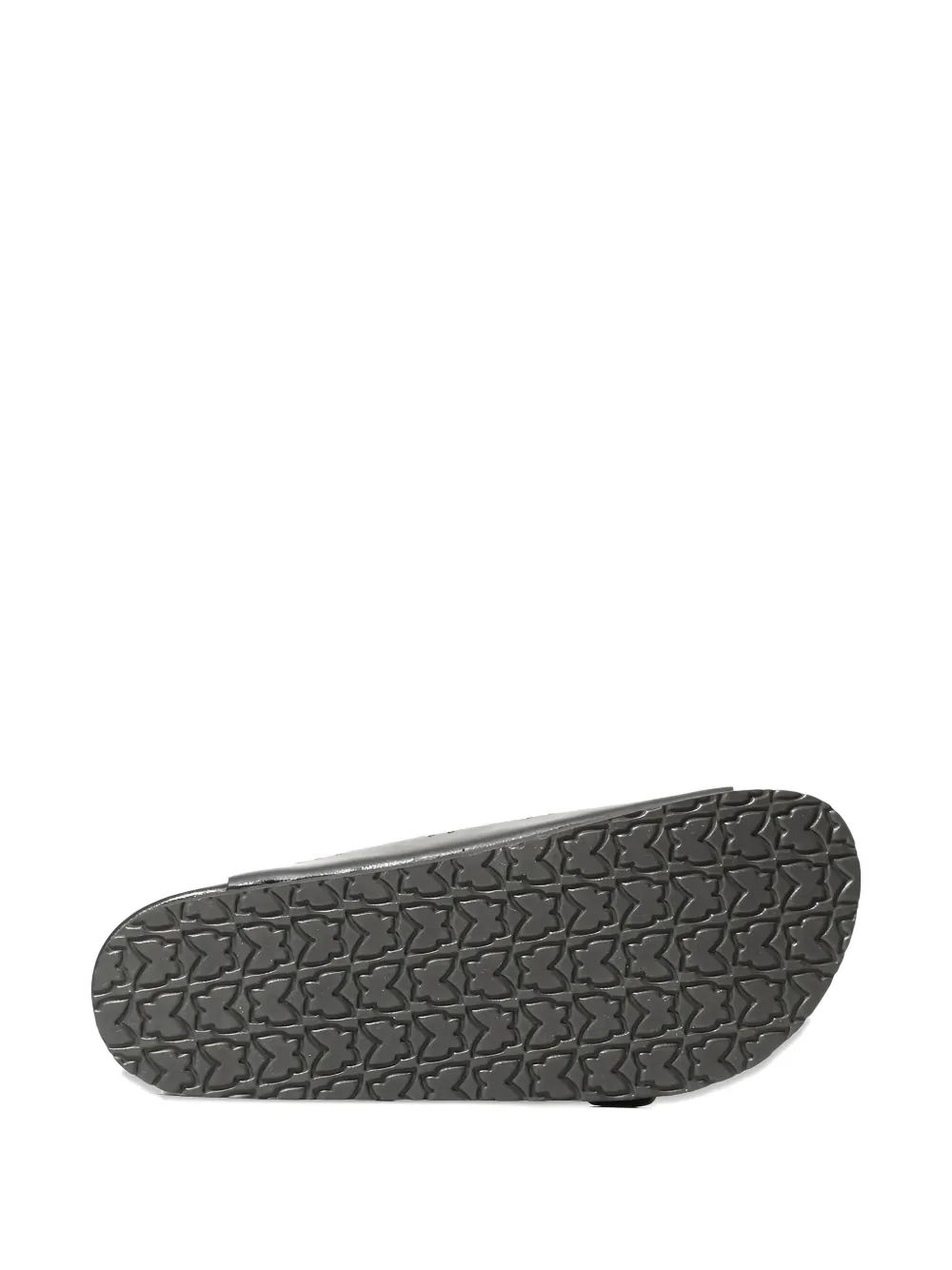 Needles perforated buckle sandals Black