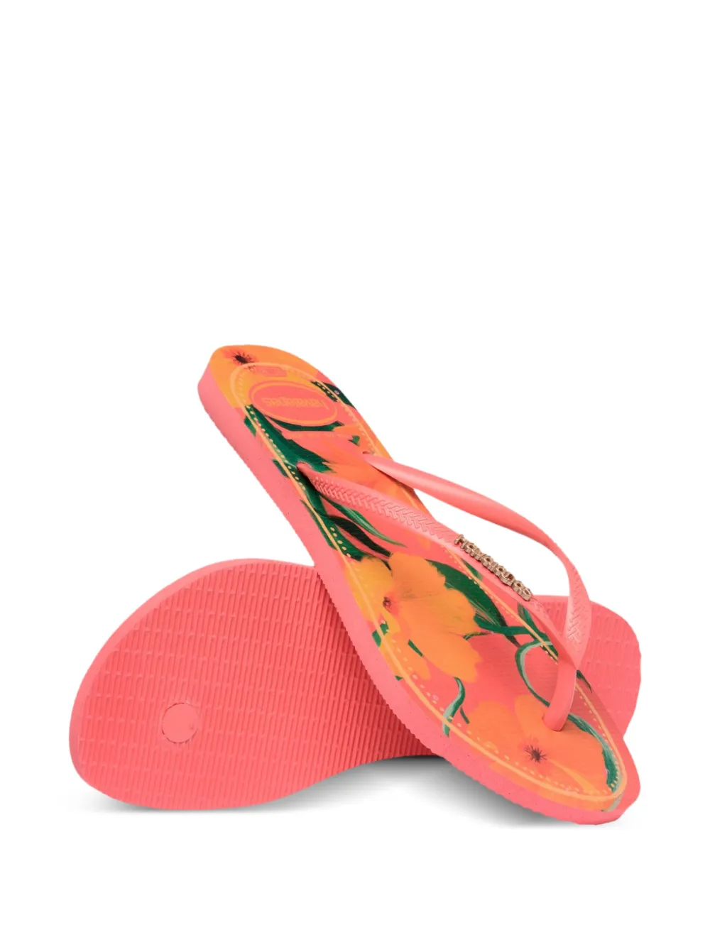 Havaianas Tropical teenslippers Roze