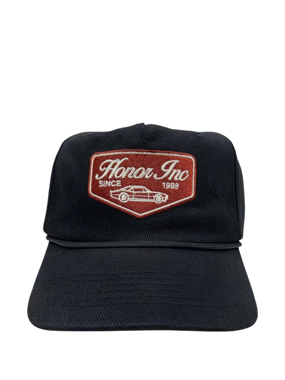 Honor The Gift Honkbalpet met geborduurd logo Zwart