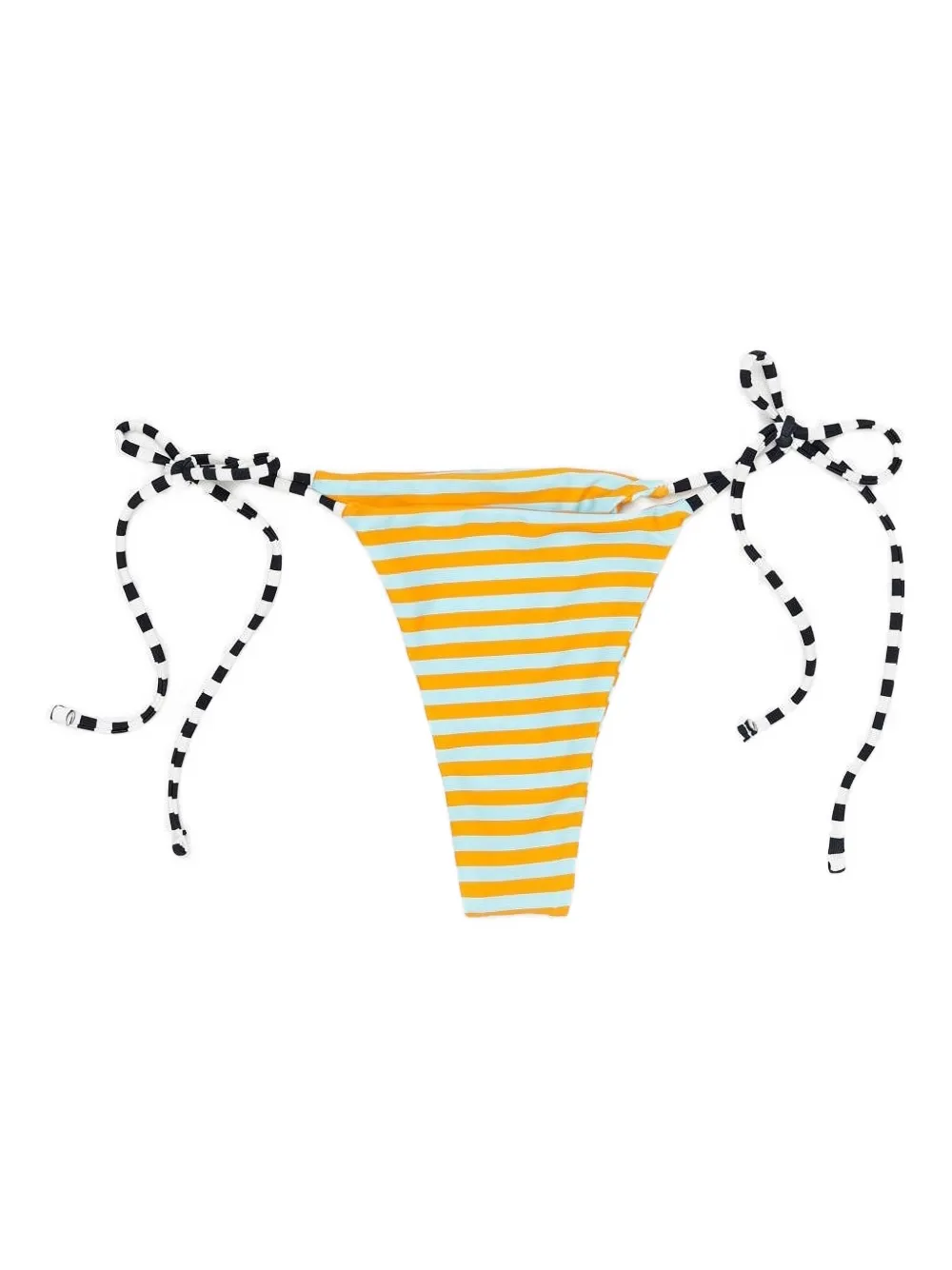 striped tie-side thong