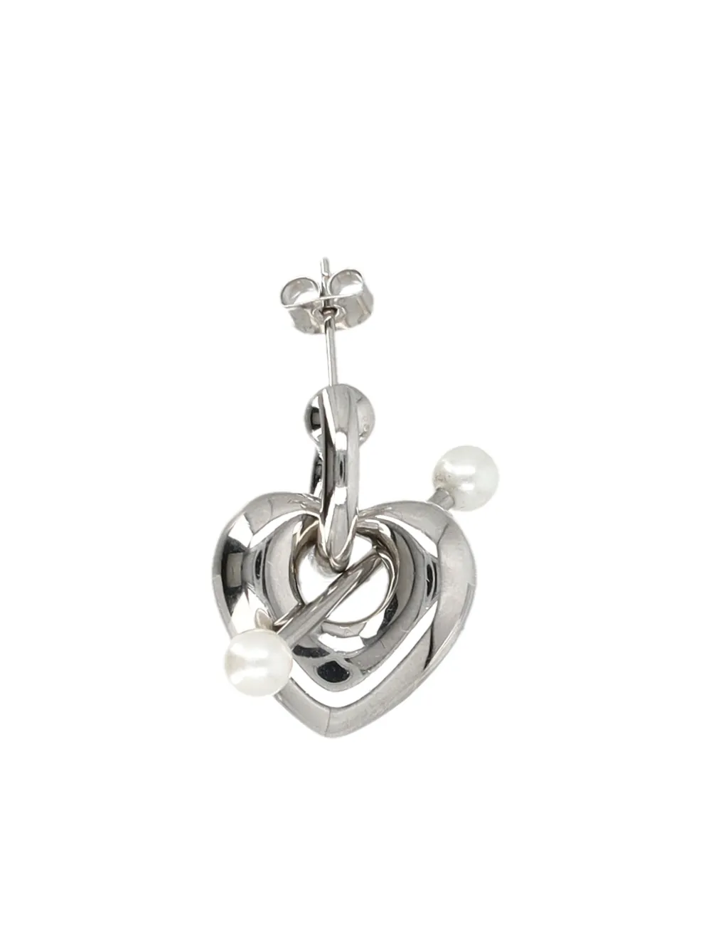 heart-shaped earrings