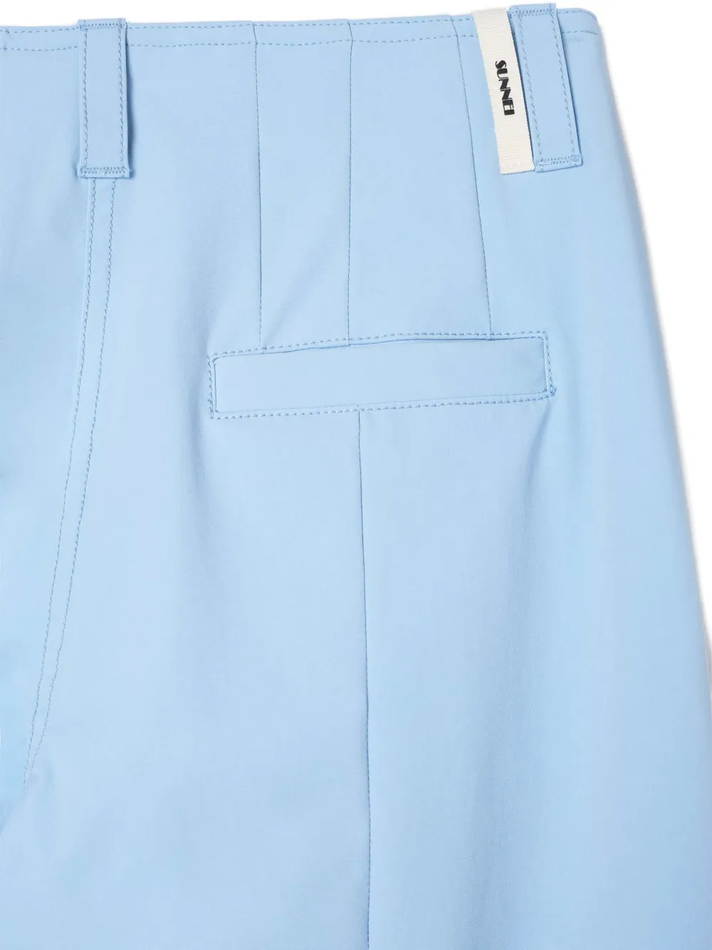 Sunnei logo-tag trousers - Blauw
