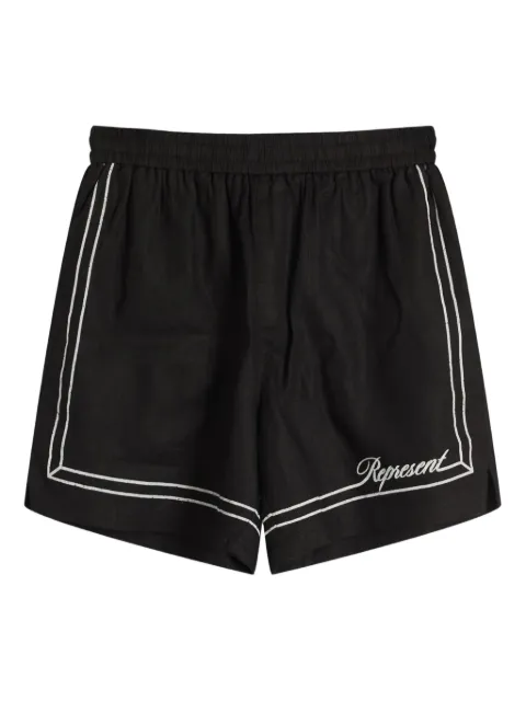Represent border-detail shorts