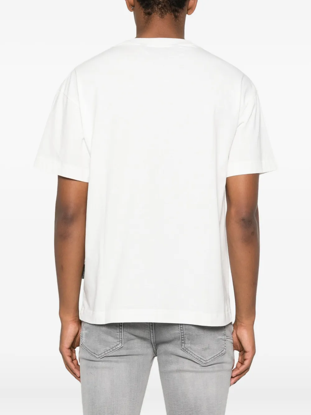 Palm Angels logo-print t-shirt Wit