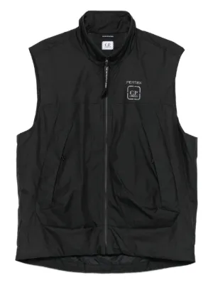 C.P. Company パデッドベスト | ブラック | FARFETCH JP