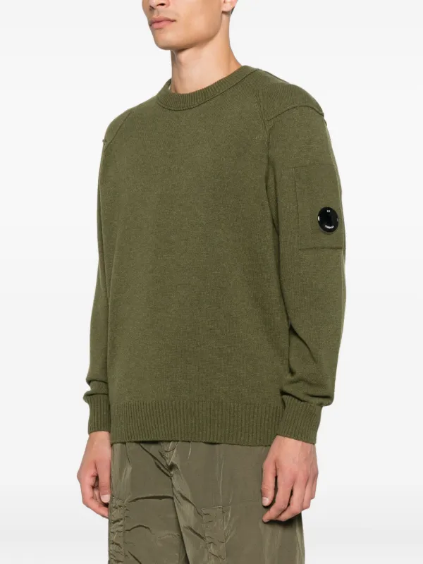 C.P. Company レンズディテール セーター | グリーン | FARFETCH JP