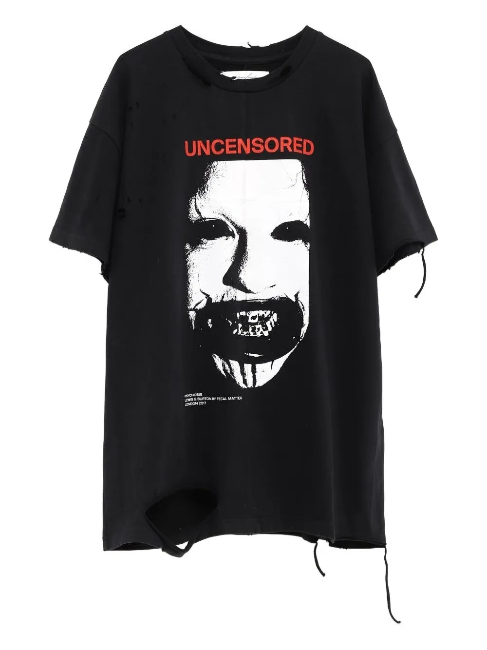 Matiéres graphic-print t-shirt | Black | Image 1