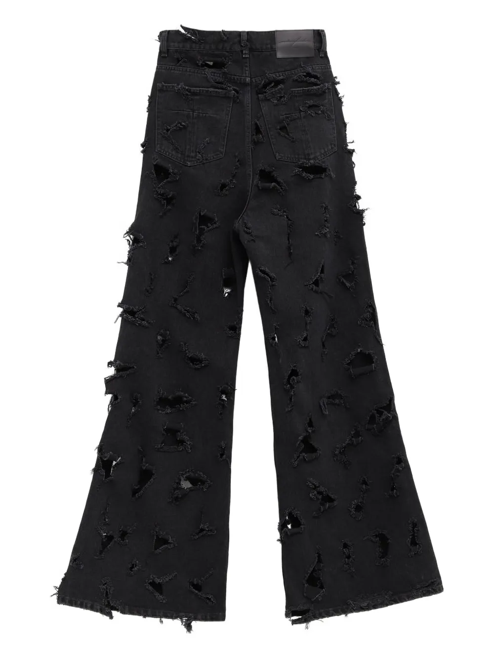Matiéres distressed-effect jeans | Wide-Leg Jeans | Image 2