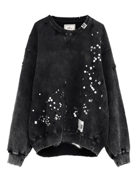 Maison MIHARA YASUHIRO round-neck sweater