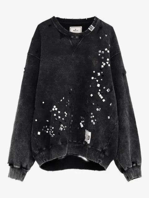 Maison MIHARA YASUHIRO round-neck sweater