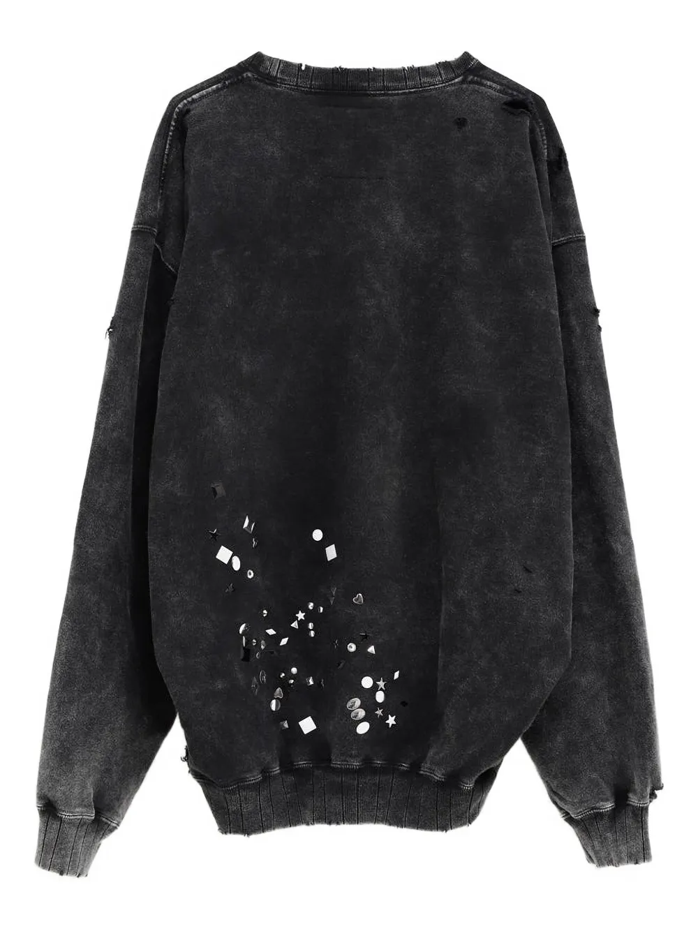 Maison MIHARA YASUHIRO round-neck sweater - Zwart