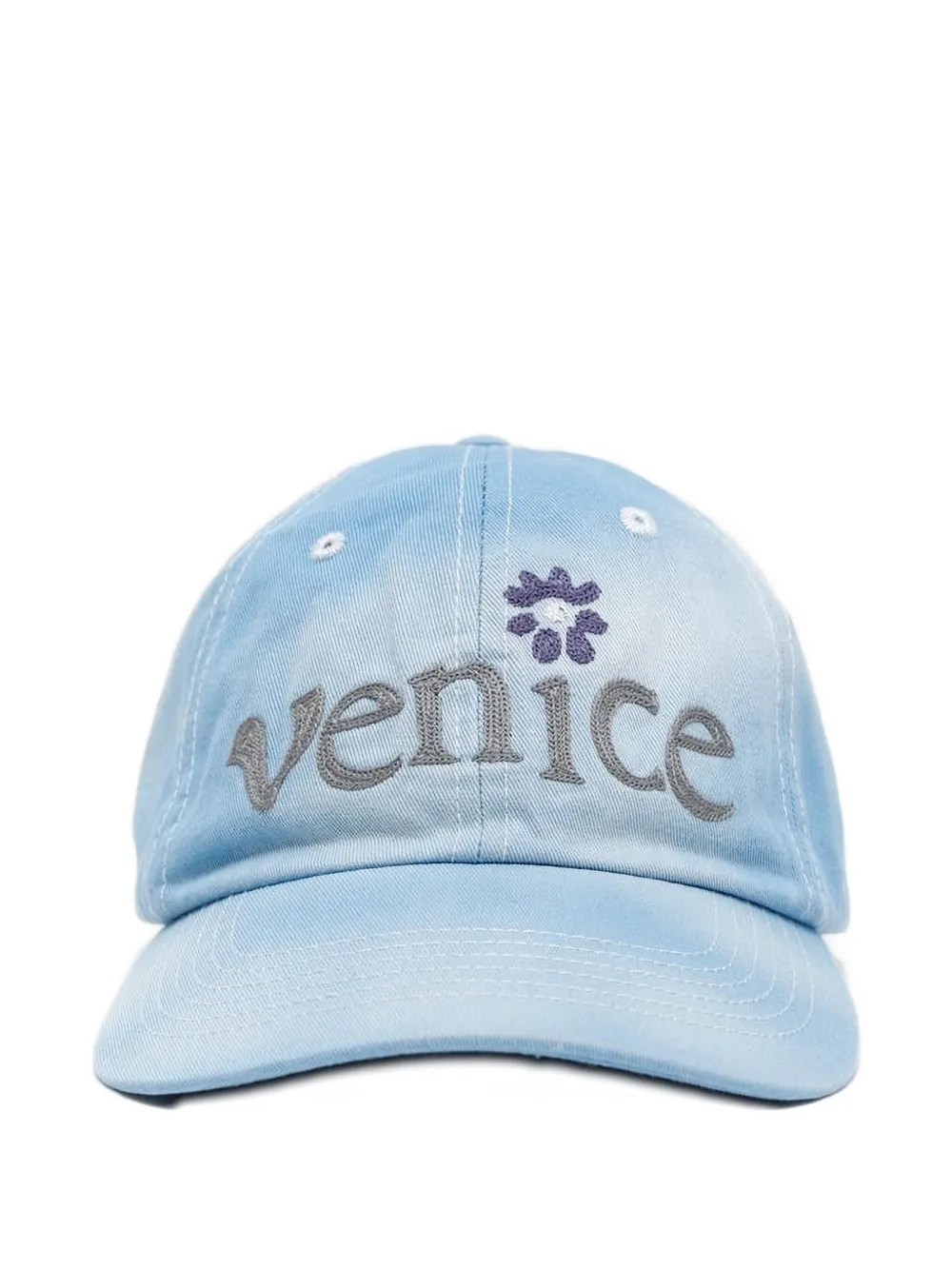 ERL  embroidered cotton cap | Blue | Image 1