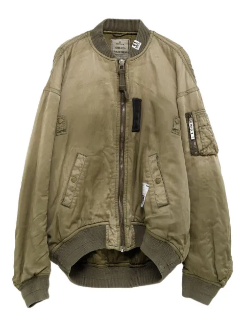 Maison MIHARA YASUHIRO chamarra bomber con cierre