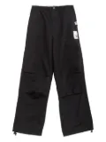 Maison MIHARA YASUHIRO patch-pocket ripstop trousers - Black