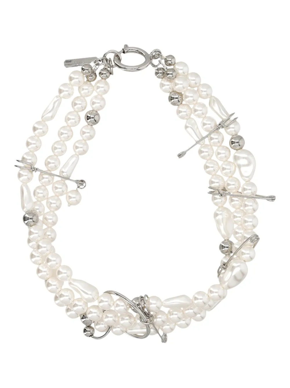 pearl-brass choker