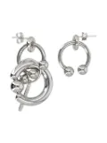 Justine Clenquet Dolly earrings - Silver