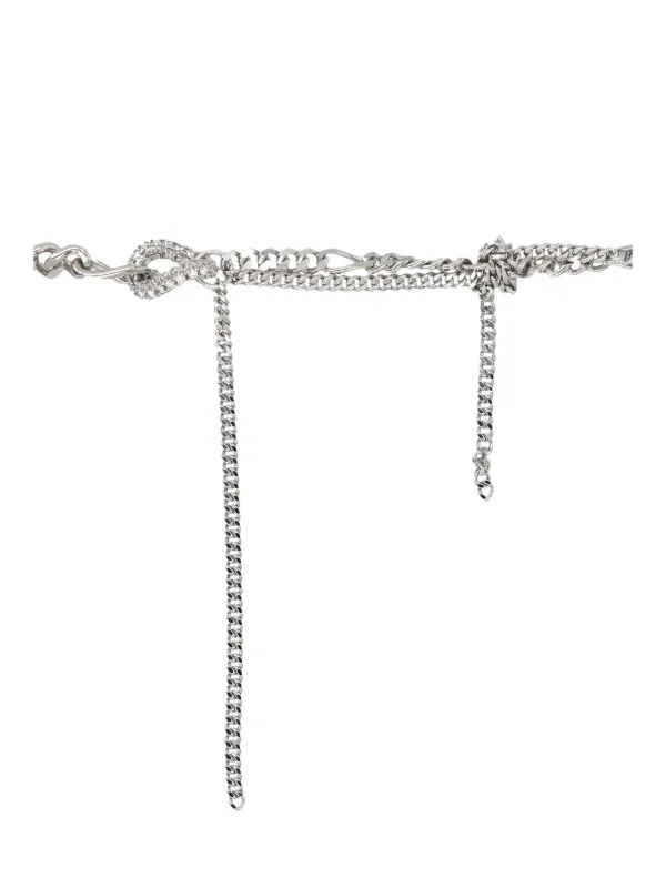 ネックレス・ペンダント Justine Clenquet LOIS NECKLACE (LOISNECKLACE PALLADIUM) Justine Clenquet - Lewis necklace