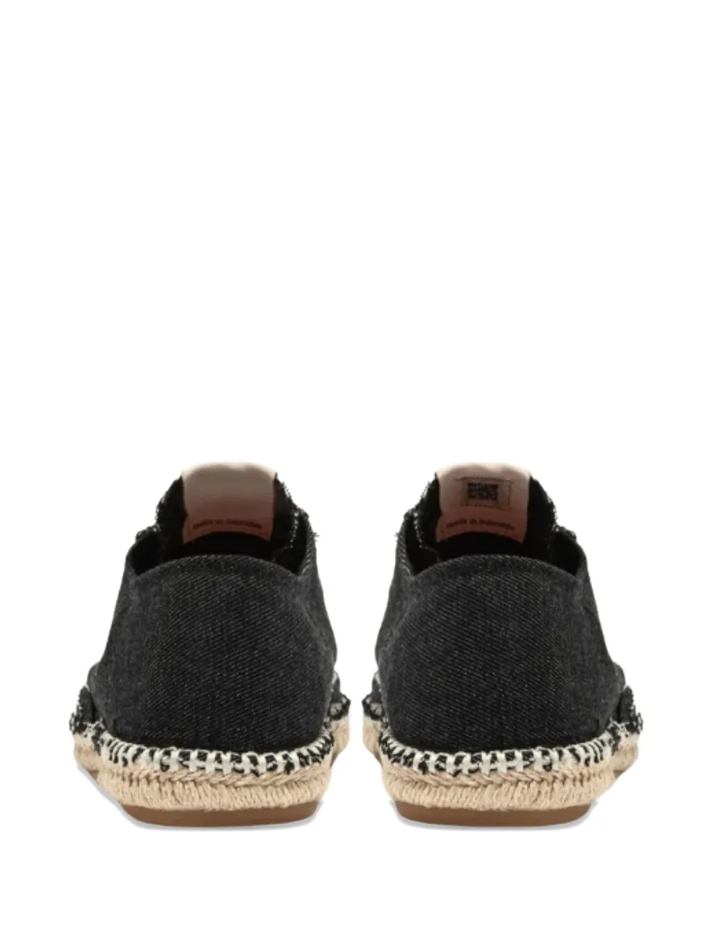 Autry denim low-top sneakers Black
