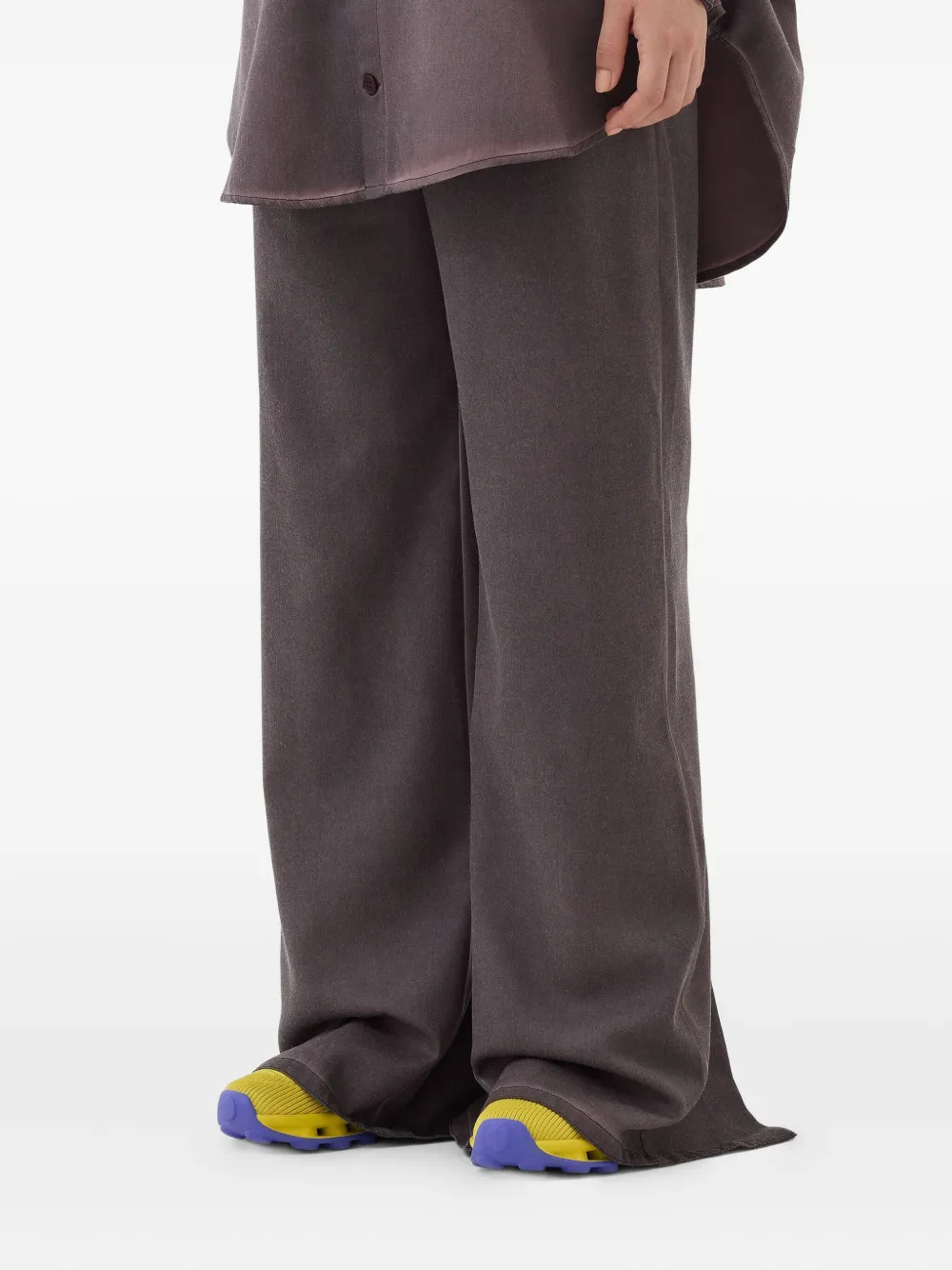 Sunnei wool trousers - Bruin
