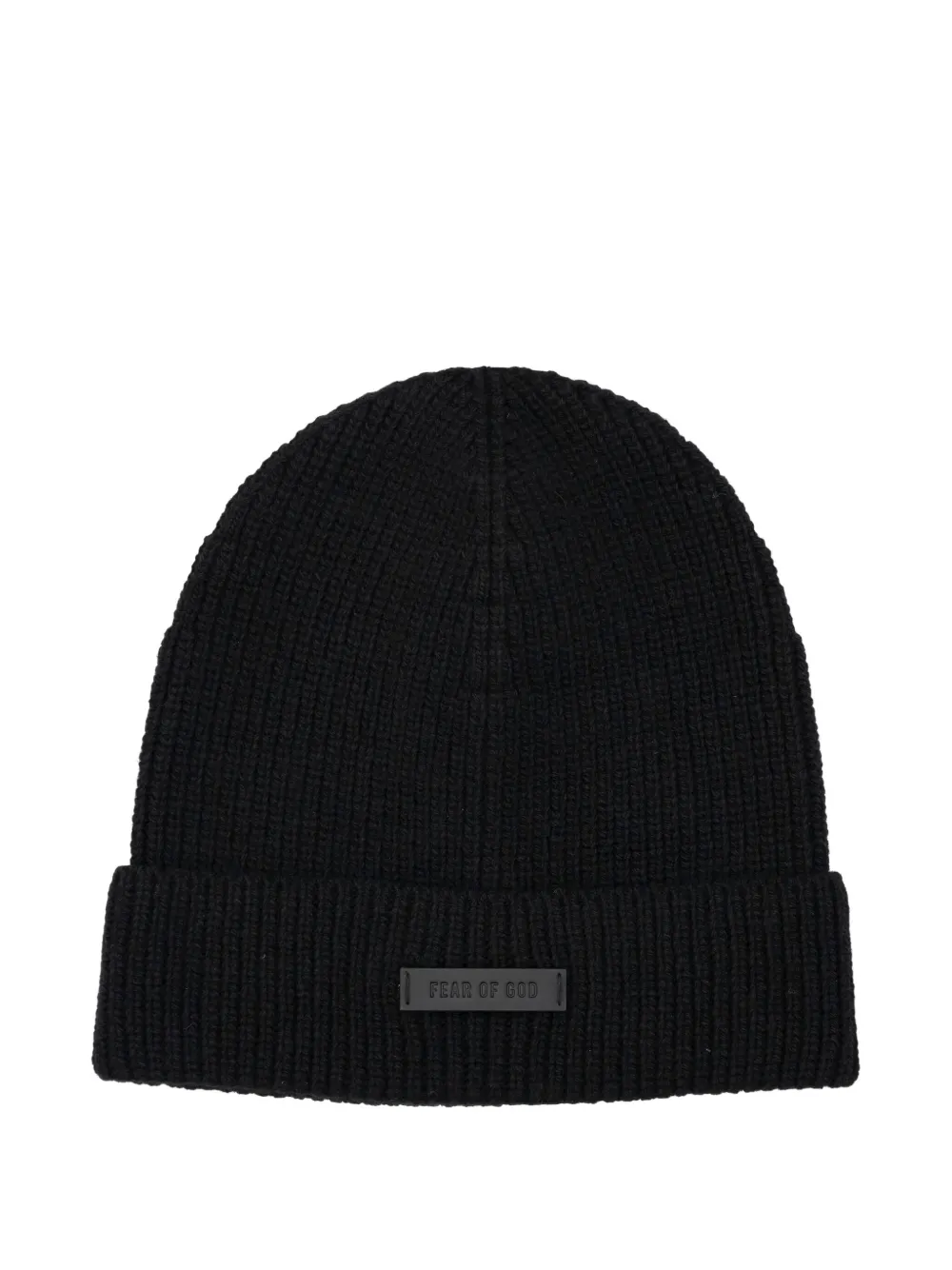 Fear Of God ribbed cashmere beanie | Black | Image 1