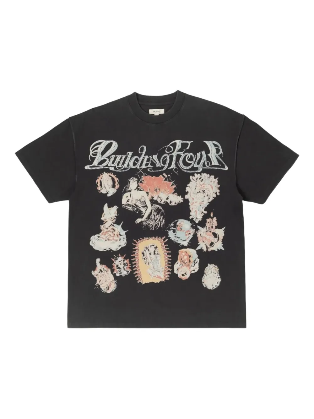 BLDG4 rhinestone-embellished print T-shirt | Image 1
