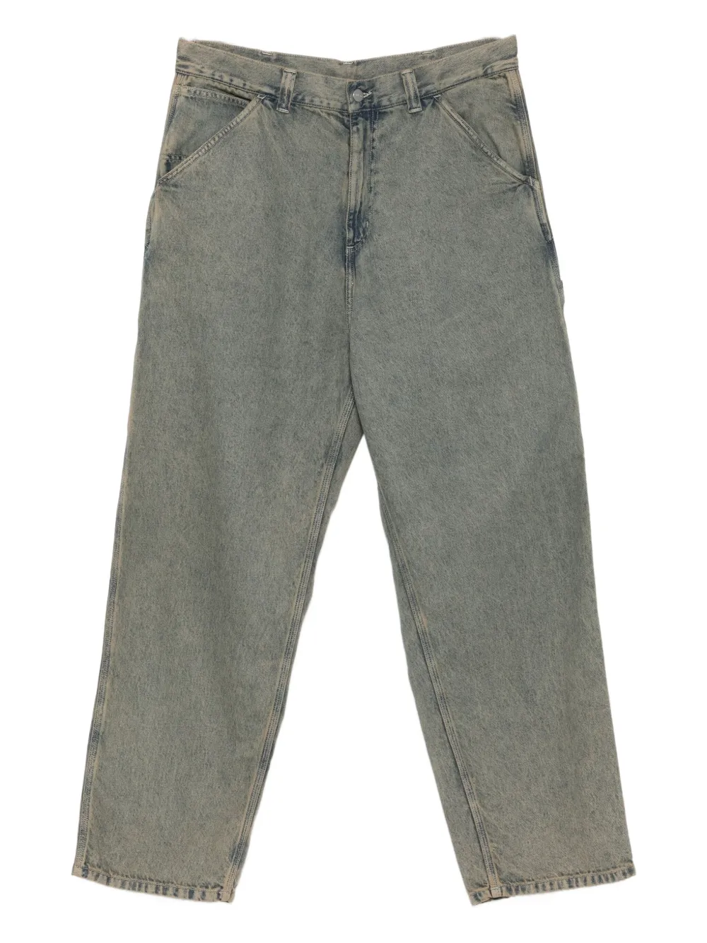 Carhartt WIP belt-loops jeans - Blu