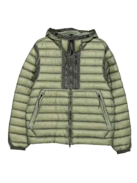 C.P. Company quilted hooded jacket