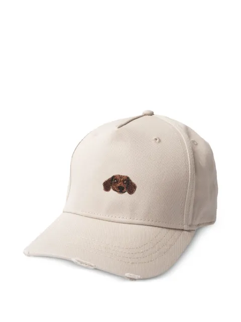PELO FOUNDATION embroidered-dog baseball cap