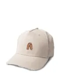 PELO FOUNDATION Cocker embroidered baseball cap - Neutrals