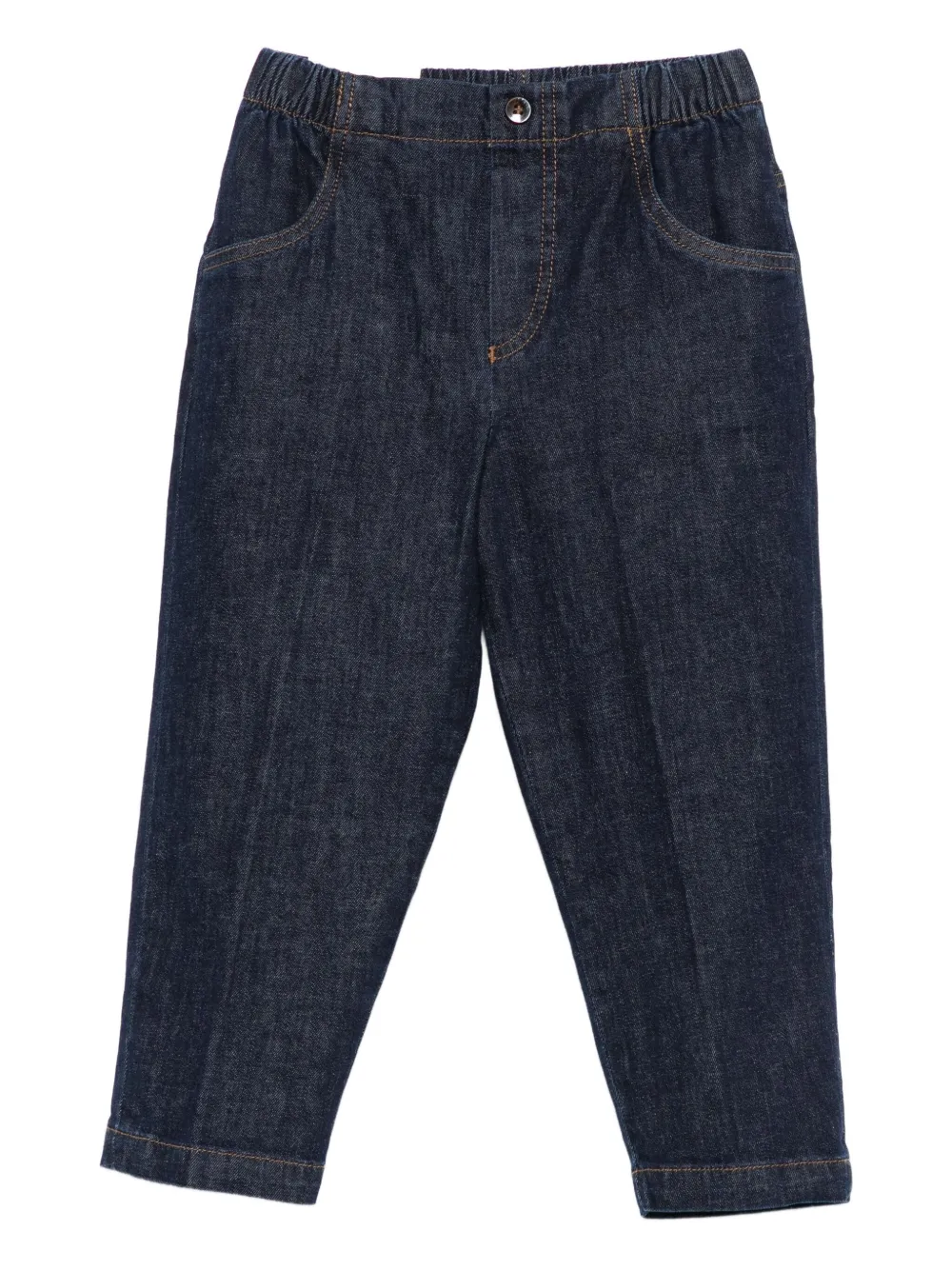 Michael Coal Elastic-waistband Jeans In Blue