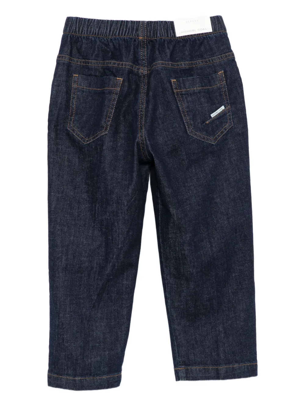Michael Coal Elastic-waistband Jeans In Blue