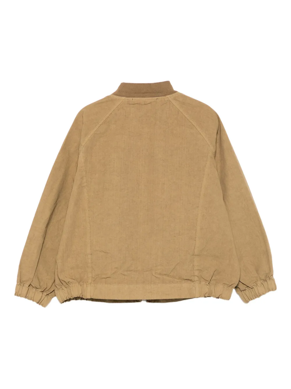 Album Di Famiglia Kids elastic-cuff zip-up bomber jacket | Boys Bomber Jackets | Image 2