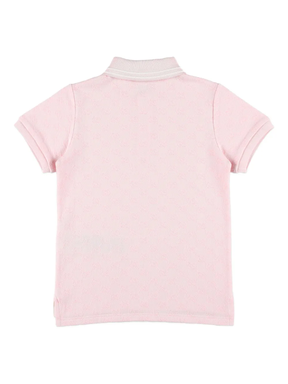 Gucci Kids GG-pattern polo shirt Roze