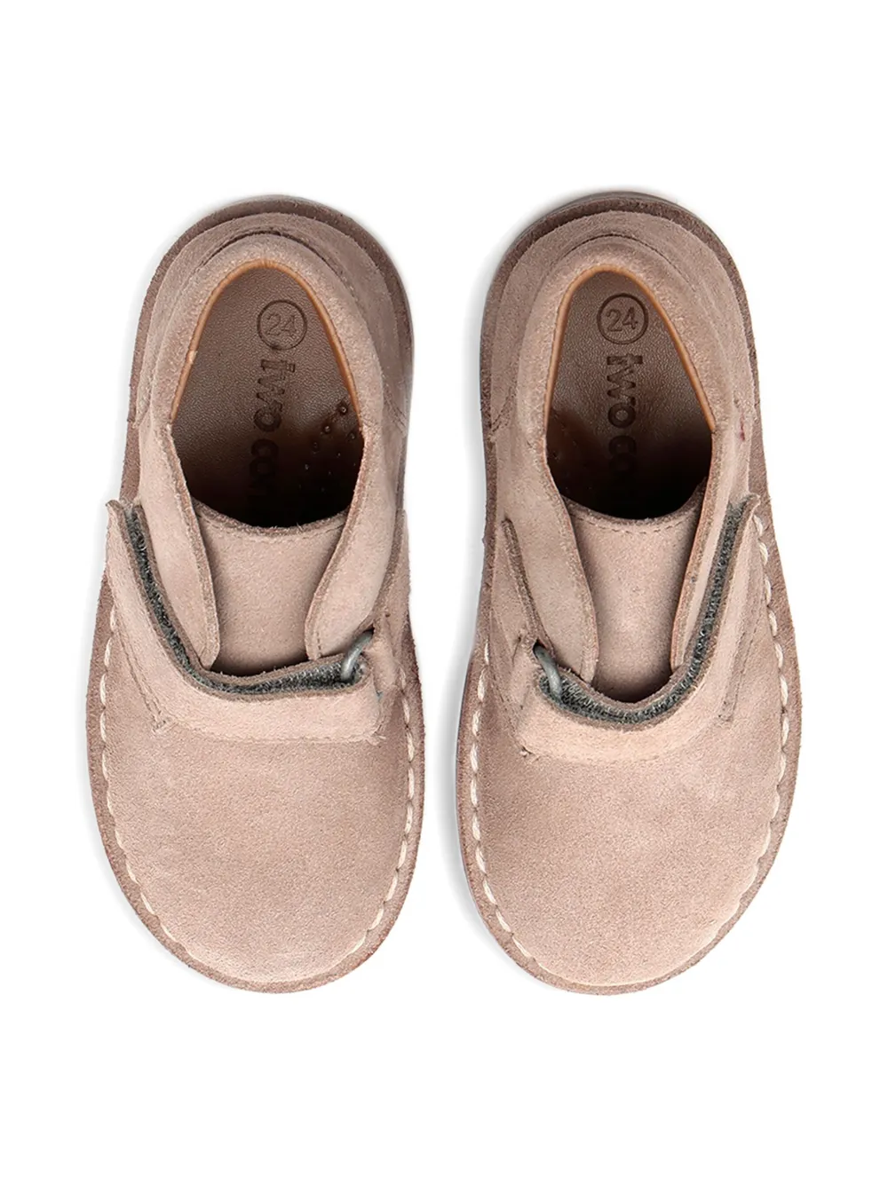 Pèpè leather strapped sneakers Neutrals