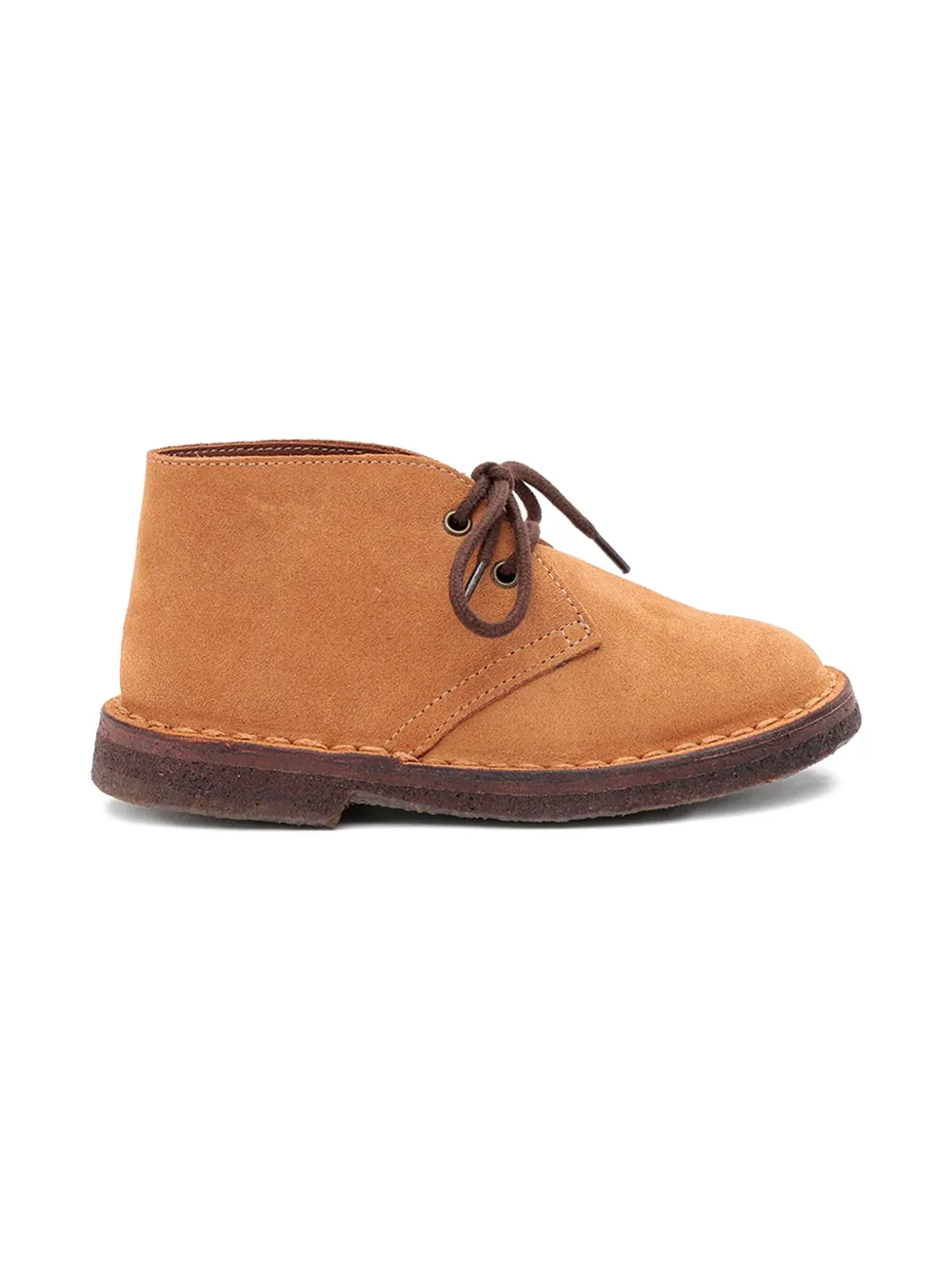 Pèpè Bobby suede-leather lace-up boots - Bruin