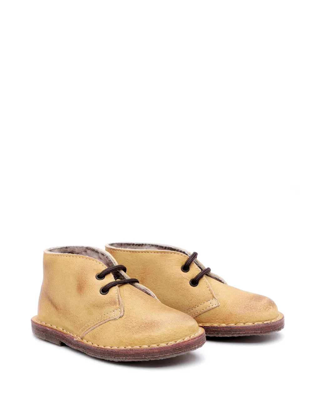 Pèpè Leren brogues Bruin