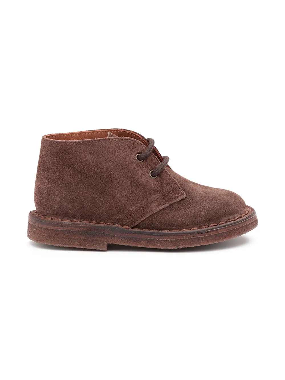 Pèpè suede lace-up brogues - Bruin