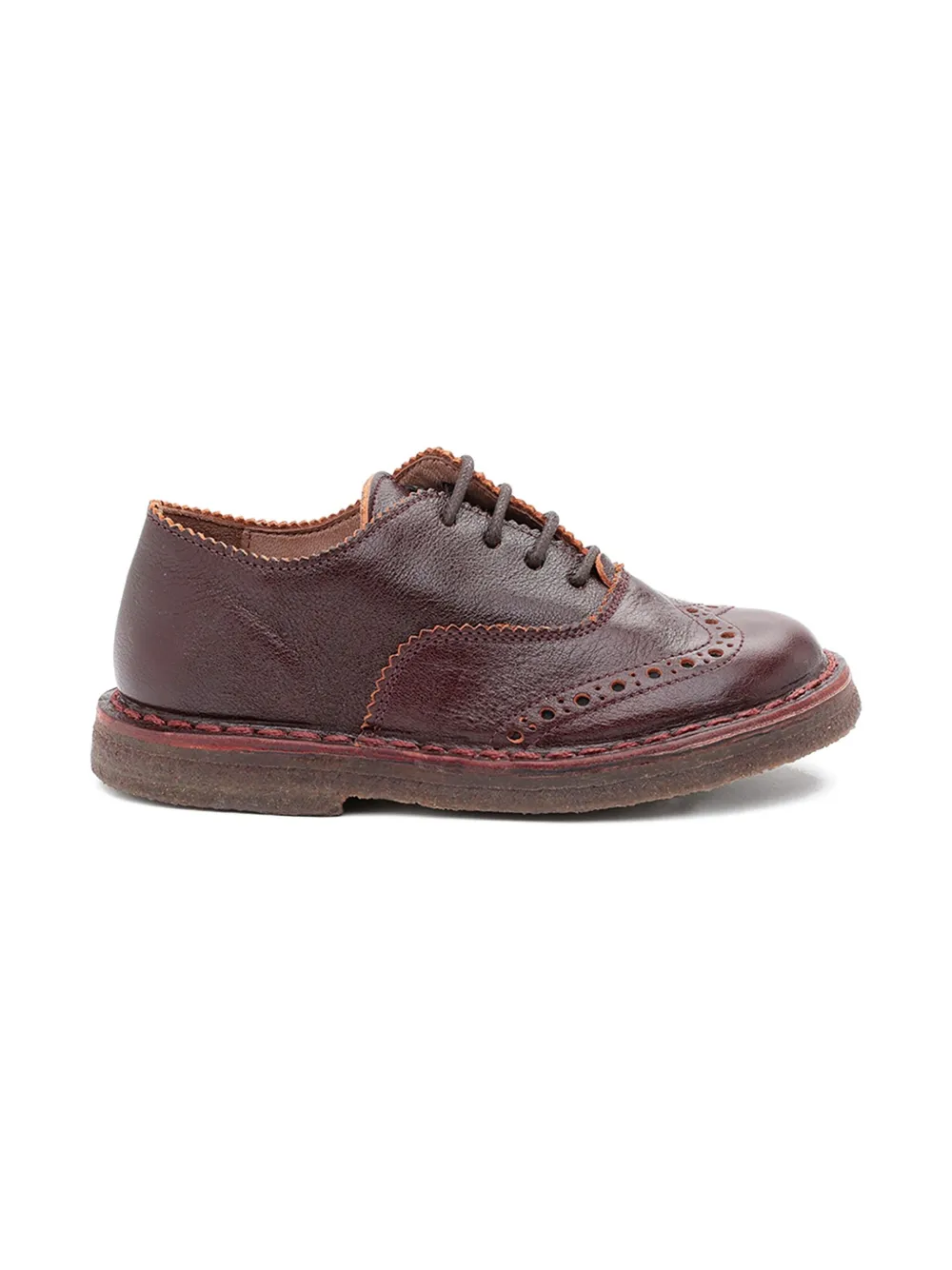 Pèpè leather shoes Red