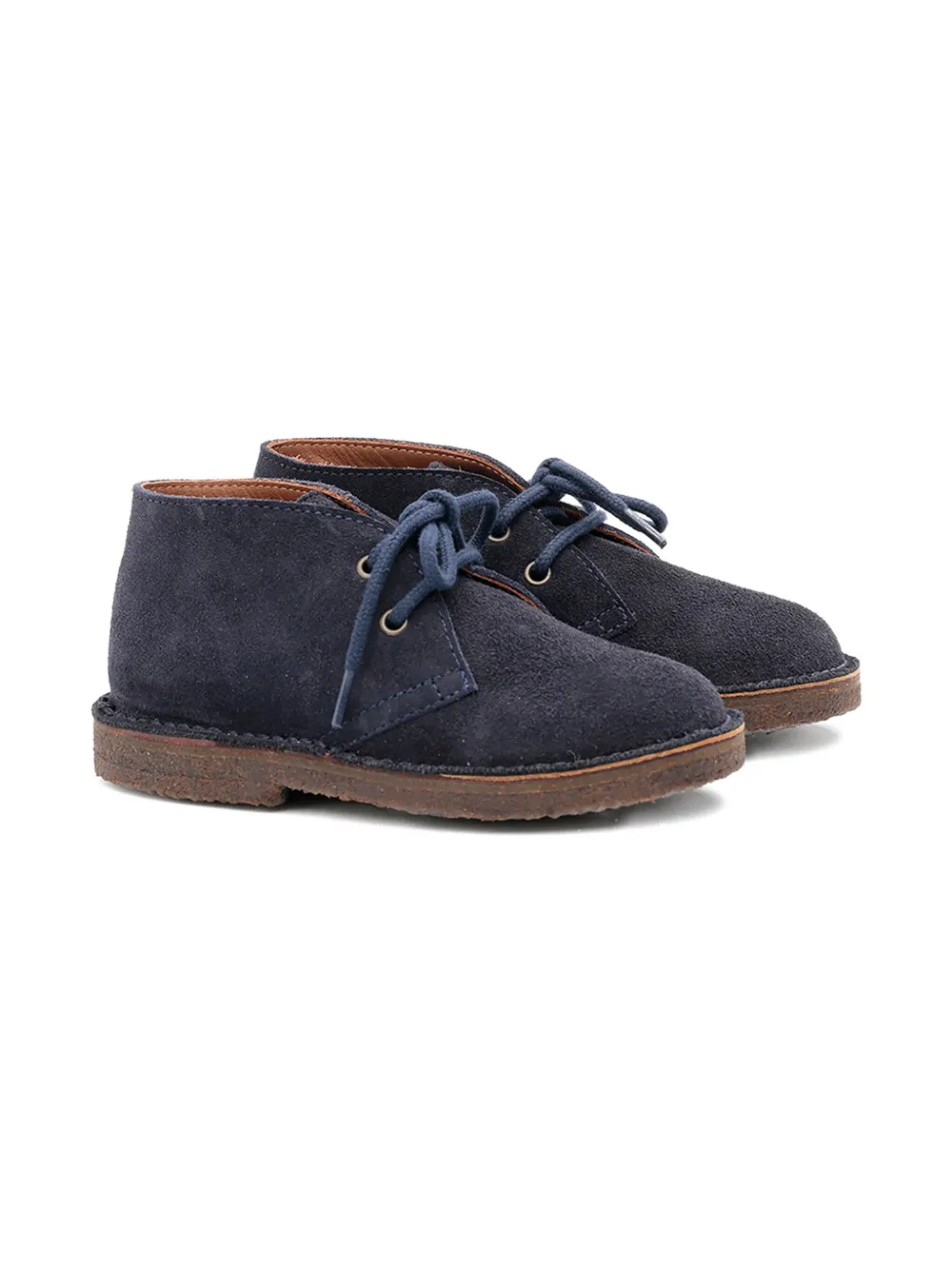Pèpè suede lace-up shoes - Blauw