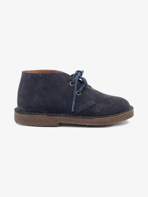 Pèpè suede lace-up shoes