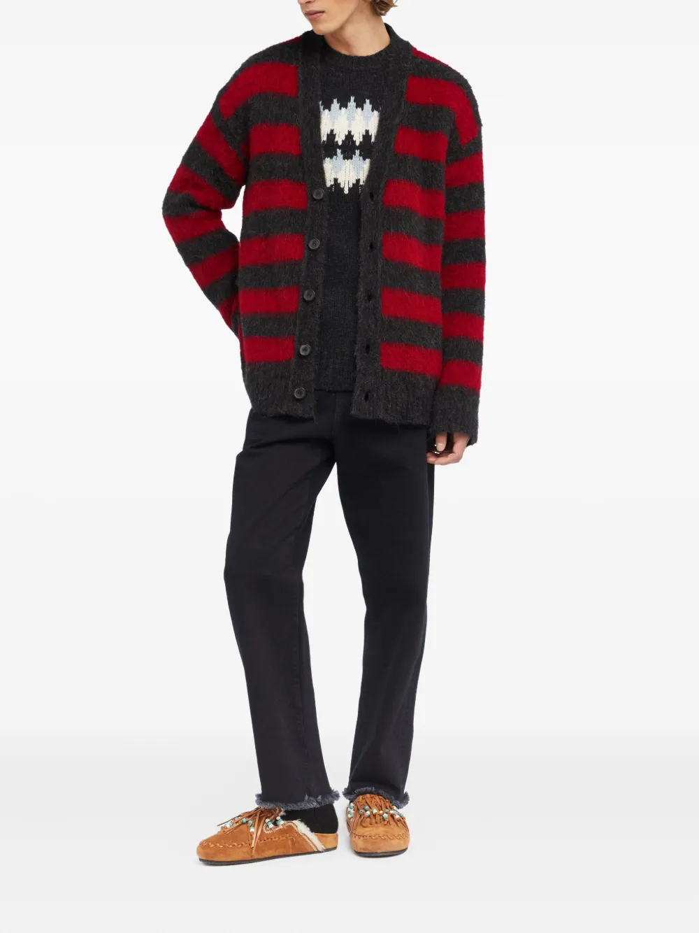 Alanui Grunge Stripes cardigan | Cardigans | Image 2